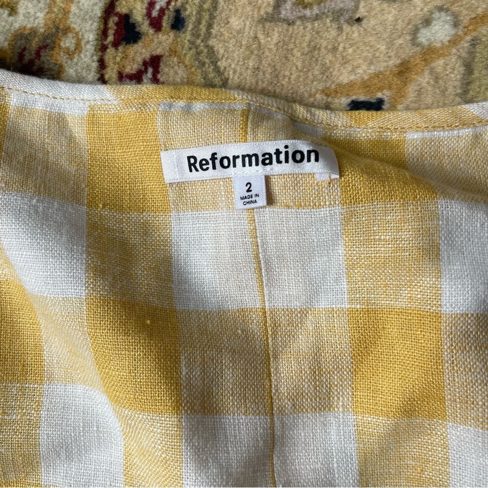 Reformation NWOT sz 2 top - Picture 8 of 10